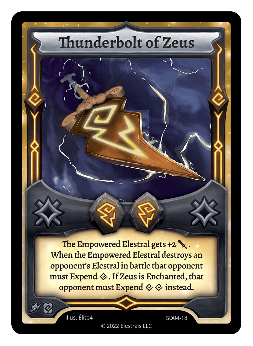 Thunderbolt of Zeus - SD04-18